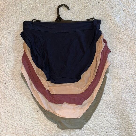 Jason Wu Medium Bikini Underwear Set 5 Pairs Multiple Colors- Green Tan Pink Etc - Picture 5 of 6